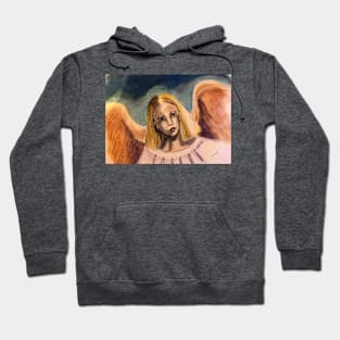 It Came Upon A Midnight Clear Angel Hoodie